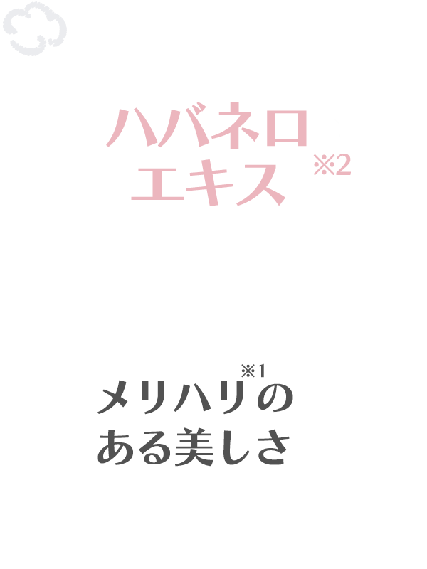 ハバネロエキス：メリハリのある美しさ